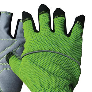 ถุงมือครึ่งนิ้วแบบครึ่งนิ้วถุงมือทำงานทำจากหนังสำหรับผู้ชายและผู้หญิงถุงมือครึ่งนิ้วใช้ในงานอุตสาหกรรมเพื่อความปลอดภัยในการก่อสร้าง - Product Image 4