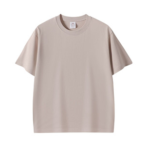 เสื้อยืดแขนสั้นคุณภาพสูง ผ้าถักเนื้อนุ่ม ระบายอากาศได้ดี ผลิตจากผ้าฝ้าย 100%  รับสกรีนโลโก้  แบบเรียบง่าย  ไซส์ใหญ่พิเศษ สำหรับผู้ชาย - Product Image 3