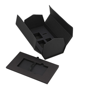 Boîte en carton ondulé recyclable stratification mate revêtement UV gaufrage pour l'électronique emballage en carton robuste pour les petits - Product Image 1