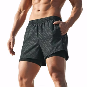 Factory Direct Double <b>Layer</b> Mens Mesh Shorts Polyester Quick Dry Breathable & Loose Fit Shorts - Product Image 1