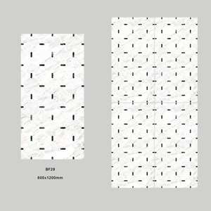 Carreaux de sol modernes en porcelaine 600x1200mm haute brillance 8/10mm d'épaisseur, antitaches et durables, garantie de plus de 5 ans pour le salon. - Product Image 3