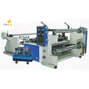 Wax Ribbon roll Slitter Rewinding Cutting Machine Roll To Roll Slitter Rewinder Machine Made by Supplier