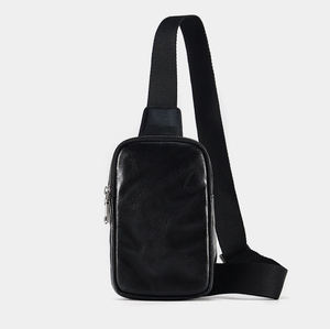 Pur cuir de buffle véritable Vintage bandoulière épaule sacoche sangle réglable étanche OEM conception femmes sac de messager - Product Image 1