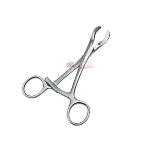 Orthopedic Stainless Steel Bone Holding Reduction Forceps 140mm 160mm Toothed Hospital Surgery Forceps for Spinal Fracture 2 Pcs - Product Image 6