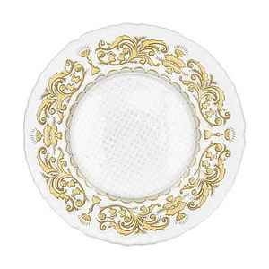 Assiette de présentation en métal 2026 pour hôtels, mariages, événements, décoration de table, service de repas - Product Image 1