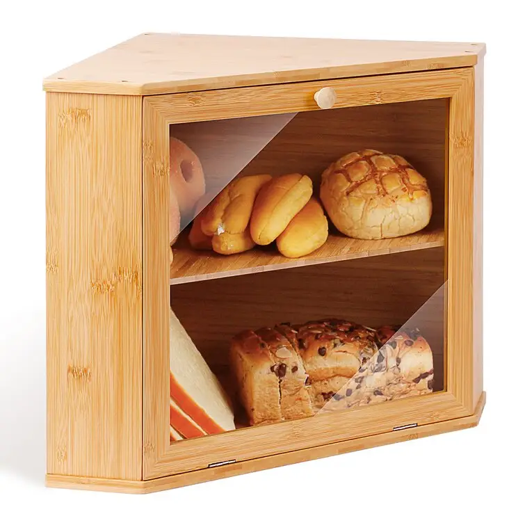 Neue Ankunft Brot Box für Küche Counter top Store und zeigen Sie Ihre Muffin oder Gebäck in dieser modernen und schicken Stil Box