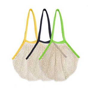 Bolsas de fruta de malla de algodón con cordón, bolsas de almacenamiento de malla de algodón con logotipo, muestras gratis, venta al por mayor de fábrica - Product Image 6
