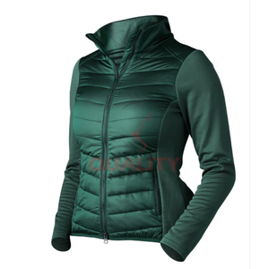 Veste d'équitation de performance pour femme imperméable respirante coupe extensible design équestre élégant pour la durabilité du confort - Product Image 1