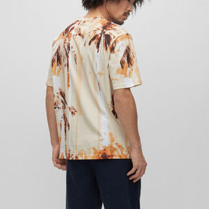 Hauts d'été à impression numérique avec logo graphique personnalisé t-shirts à manches courtes t-shirts décontractés col rond Cool Design t-shirt à motif imprimé 3d - Product Image 3