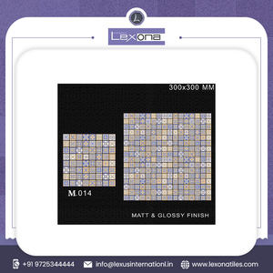 Venta directa, azulejos de suelo marroquí digitales antideslizantes para Balcón de pared pulida personalizada, tamaño de 30x30 Cm disponible en alta calidad - Product Image 3