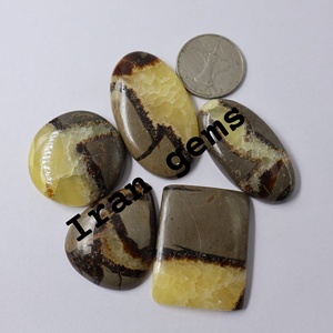 Venta al por mayor a granel personalizable tamaño amarillo septario piedra preciosa suelta hecha a mano semipreciosa cabujón piedra Piedra Natural precio barato - Product Image 4