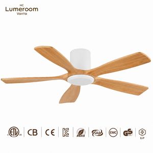 Ventilador de Techo de Madera Sólida de 60 Pulgadas, Sin Luz, Motor DC Silencioso con Control Remoto, Disponible en EE. UU. - Product Image 5