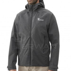 Chaqueta Cortavientos con Capucha para Hombre de la Mejor Calidad, Impermeable, Transpirable, de Nailon y Poliéster, Estilo Casual, Servicio OEM, Personalizable - Product Image 2