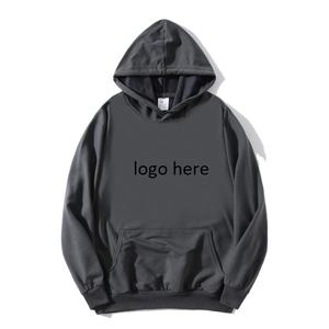 BSLN personnalisé en gros Streetwear sweats à capuche pour hommes imprimer unisexe uni de haute qualité sweat à capuche surdimensionné 100% coton à capuche - Product Image 4