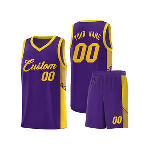 Camiseta de baloncesto personalizada para hombre, conjunto de uniforme de baloncesto de secado rápido, camiseta profesional, camiseta de baloncesto transpirable - Product Image 4