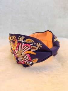 ผ้าคาดผมปักด้วยมือทำจากลูกปัดนุ่มสวมใส่ง่าย - Product Image 5