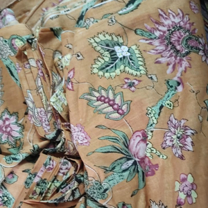 Tissu en coton imprimé personnalisé pour robe tissu extensible en coton à impression numérique pour la confection de jupes pour femmes - Product Image 1