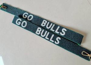 Porte-clés élégant en perles de rocaille, bracelet pour cadeaux, porte-clés élégant en perles de rocaille, bracelet artisanal - Product Image 2