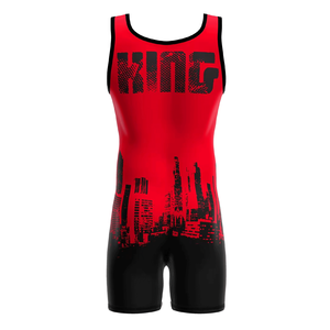 Camiseta DE LUCHA sublimada para hombre, traje de levantamiento de pesas sublimado de alta calidad - Product Image 3