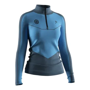 Fabricant de vêtements de sport, impression en relief sur tissu polaire, vêtements personnalisés pour femmes - Product Image 3