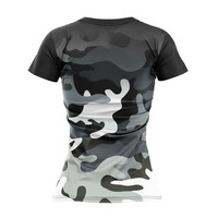 Camiseta informal Unisex cómoda para mujer, ropa de calle para correr de manga corta para culturismo personalizable