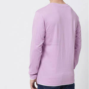 Precio al por mayor Camisa de manga larga para hombre Slim Fit Venta caliente Nuevo estilo Camisa de manga larga 2025 Camisa elegante para hombre - Product Image 2