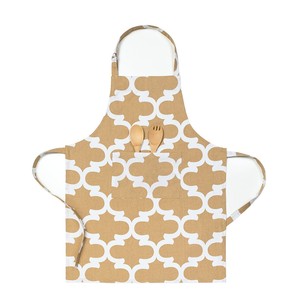 Delantal Babero con estampado de algodón 100% con logotipo personalizado, ropa de cocina sin mangas para chef, hogar, restaurantes, hoteles - Product Image 1