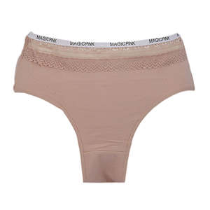 กางเกงในสตรี - สีชมพู - Product Image 1