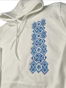 Sweat à capuche pour homme en mélange polyester/coton de haute qualité, coupe classique, épais, en molleton français, streetwear d'hiver, logo personnalisé - Product Image 5