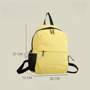 Sac à dos en polyester imperméable de grande capacité, nouveau style tendance, pour les voyages, fermeture à glissière, fabriqué au Vietnam - Product Image 6