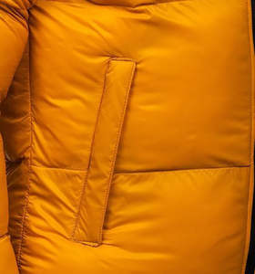 Fabricant pakistanais, fourniture de nouvelles vestes d'hiver matelassées simples, vierges, de couleur unie, personnalisées, imperméables pour hommes, service OEM - Product Image 2