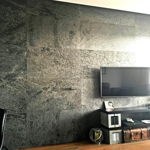 Revestimiento de Piedra de Pizarra Natural Flexible y Delgada con Certificación CE para Paneles de Paredes Exteriores y Decoración de Edificios con Forma de Bloque de Piedra - Product Image 2