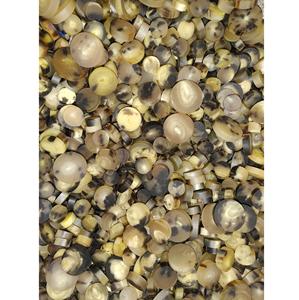 Boutons en corne de buffle de luxe, boutons en corne de bœuf véritable, 9 couleurs et rose clair et foncé, en provenance d'Inde et sur mesure - Product Image 5