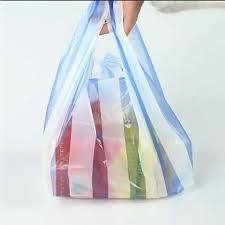 Fabricant vietnamien sac de boulangerie en plastique HDPE sur rouleau sacs de fruits/légumes sur rouleau sacs de t-shirt transparents avec poignées sur rouleau - Product Image 6