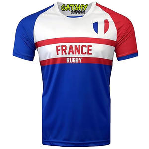 เสื้อฟุตบอลผ้าโพลีเอสเตอร์แบบซับลิเมชันระบายอากาศ - Product Image 3