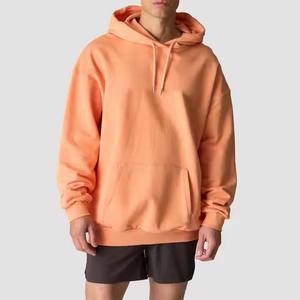 Pull lavé brodé personnalisé sweat à capuche délavé au soleil coton lourd 420 Gsm épaule tombante OEM meilleur lavage à l'acide sweat à capuche pour hommes - Product Image 5