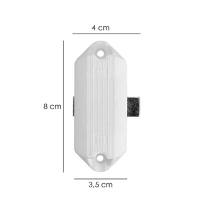Serratura Espagnolette Senza Chiave 93/ Bianca - Product Image 2