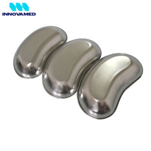 Bandejas con forma de riñón de artículos huecos de acero inoxidable duraderos INNOVAMED para uso hospitalario Fuente de alimentación manual Precio al por mayor - Product Image 4