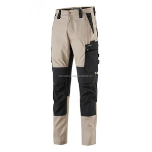 Pantalones Cargo de Trabajo para Hombre, Diseño Moderno, Transpirables, con Doble Rodillera, para Exteriores, Casuales, Rectos, al por Mayor - Product Image 2