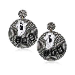 Los más vendidos, llegada, accesorios navideños de Halloween, venta al por mayor, Pendientes colgantes de calavera de calabaza para Halloween, Compra ahora a bajo precio - Product Image 4