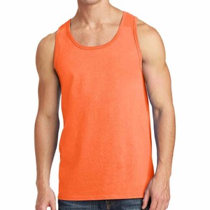 Men's Plus Size Gym Shirts Breathable High Quality Cotton <b>Tank</b> <b>Tops</b> for Fitness Training Wholesale Undershirt <b>Knitted</b> - Product Image 1