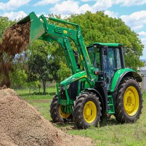 Tracteur agricole John Deere série 6M, robuste, conçu pour une efficacité énergétique et des longues heures de travail, avec une qualité supérieure - Product Image 3
