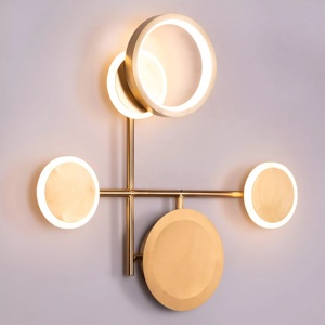 Modern Indian Lightning Metal <b>Wall</b> Lamp Irregular Shape for Living Room Home Use Hot Selling Decorative Lamp - Product Image 6