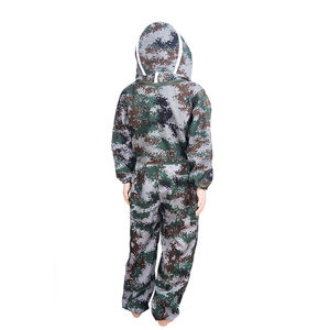 Combinaison de travail unisexe à manches longues fournie en usine pour hommes et femmes imperméable et respirante pour l'apiculture - Product Image 2