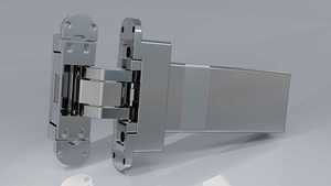 Abrepuertas Automático Silencioso de Aleación de Aluminio con Bisagra Oculta, Cierre Automático, Capacidad de Carga de 120 kg, con Función Antipinzamiento - Product Image 2