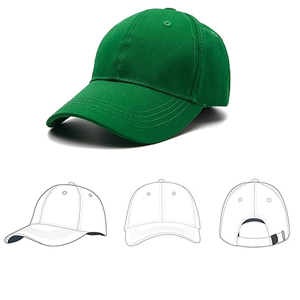 Casquettes de baseball pour hommes, matériau léger et durable anti-rides, vente à chaud, 6 panneaux, 100% coton, dernières créations, casquettes de baseball pour hommes - Product Image 6