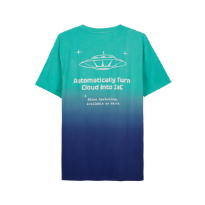 Logotipo personalizado y color Tie & Dye Camiseta con patrón sólido Estilo diferente - Product Image 2