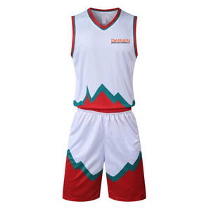 Uniforme de Baloncesto para Equipo en Stock, Material Duradero, Uniforme de Baloncesto Ligero - Product Image 1