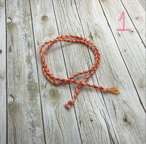 Friendship <b>Bracelets</b> ~ Macrame Knotted Affordable <b>Bracelets</b> <b>String</b> - Trendy - *CUSTOMIZABLE* - Product Image 3
