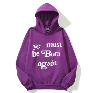 Sudadera con Estampado Puff, Felpa Gruesa, Cálida para Invierno, Algodón, Talla Grande, Unisex, Estilo Informal, Duradera, de Calidad, Moderna y Urbana - Product Image 4